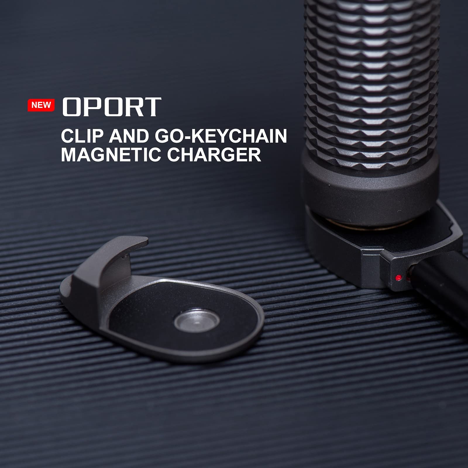 超希少・新品未使用！Olight Oport EDC ポータブル磁気充電器 OLIGHT Oport EDC Portable Magnetic Charger Compatible with Most
